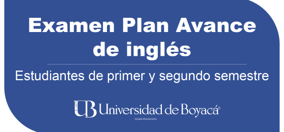 Examen plan avance inglés 202220