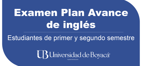 Examen Plan Avance - Inglés -Periodo 202320