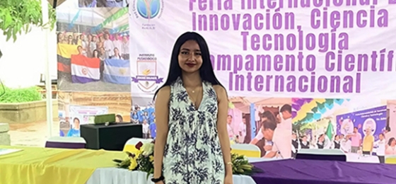 Estudiante del Semillero Gama participó en evento de investigación en México