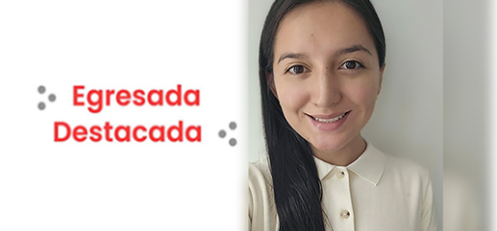 Egresada Destacada: Astrid Katerine Cárdenas Parra