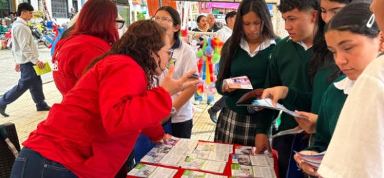 Universidad de Boyacá presenta su oferta académica a más de 350 estudiantes de la provincia de Lengupá