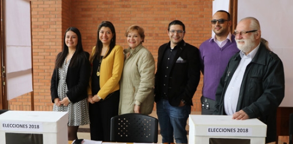 Votaciones en la Sede Sogamoso 