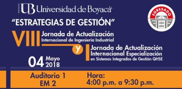 VIII Jornada de Actualización Internacional de Ingeniería Industrial 