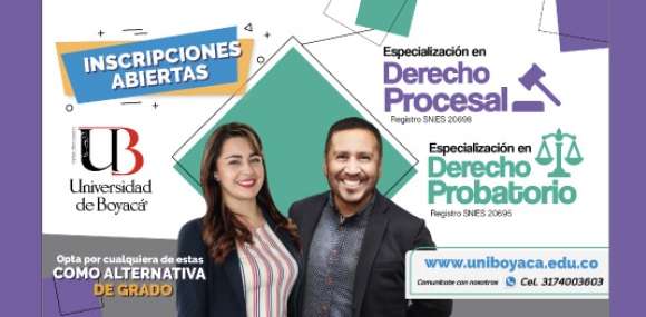 Inscripciones abiertas Postgrados Fac. Ciencias Jurídicas y Sociales