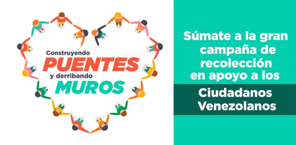 Súmate a la gran campaña de recolección en apoyo a los ciudadanos Venezolanos