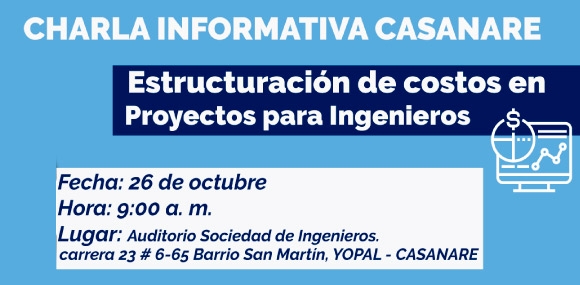 Charla informativa Casanare