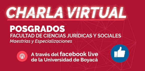 Postgrados Fac. Ciencias Jurídicas y Sociales - Charla virtual