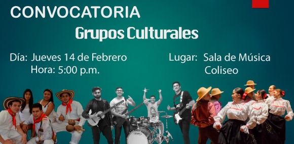 Convocatoria grupos culturales