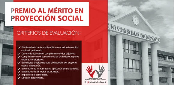 Premio al Mérito en Proyección Social