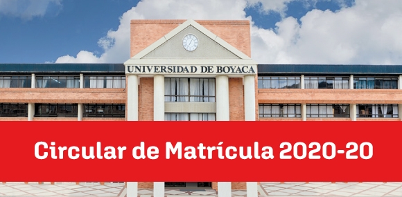 Circular de Matrículas 2020-20