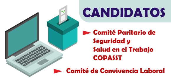 Candidatos comité Paritario y Convivencia UdB 