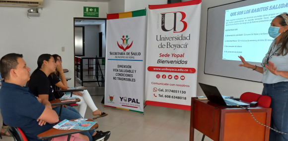 Taller “Hábitos Saludables” se adelantó en la sede Yopal