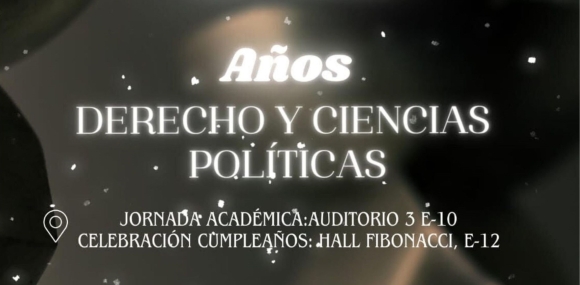 Aniversario 31 Programa de Derecho y Ciencias Políticas
