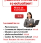 Ahora puedes obtener tu título de Magíster en solo tres semestres