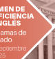 Abiertas las inscripciones para el Examen de Proficiencia en Inglés 