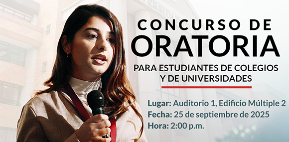 Concurso de Oratoria para estudiantes de Colegios y Universidades